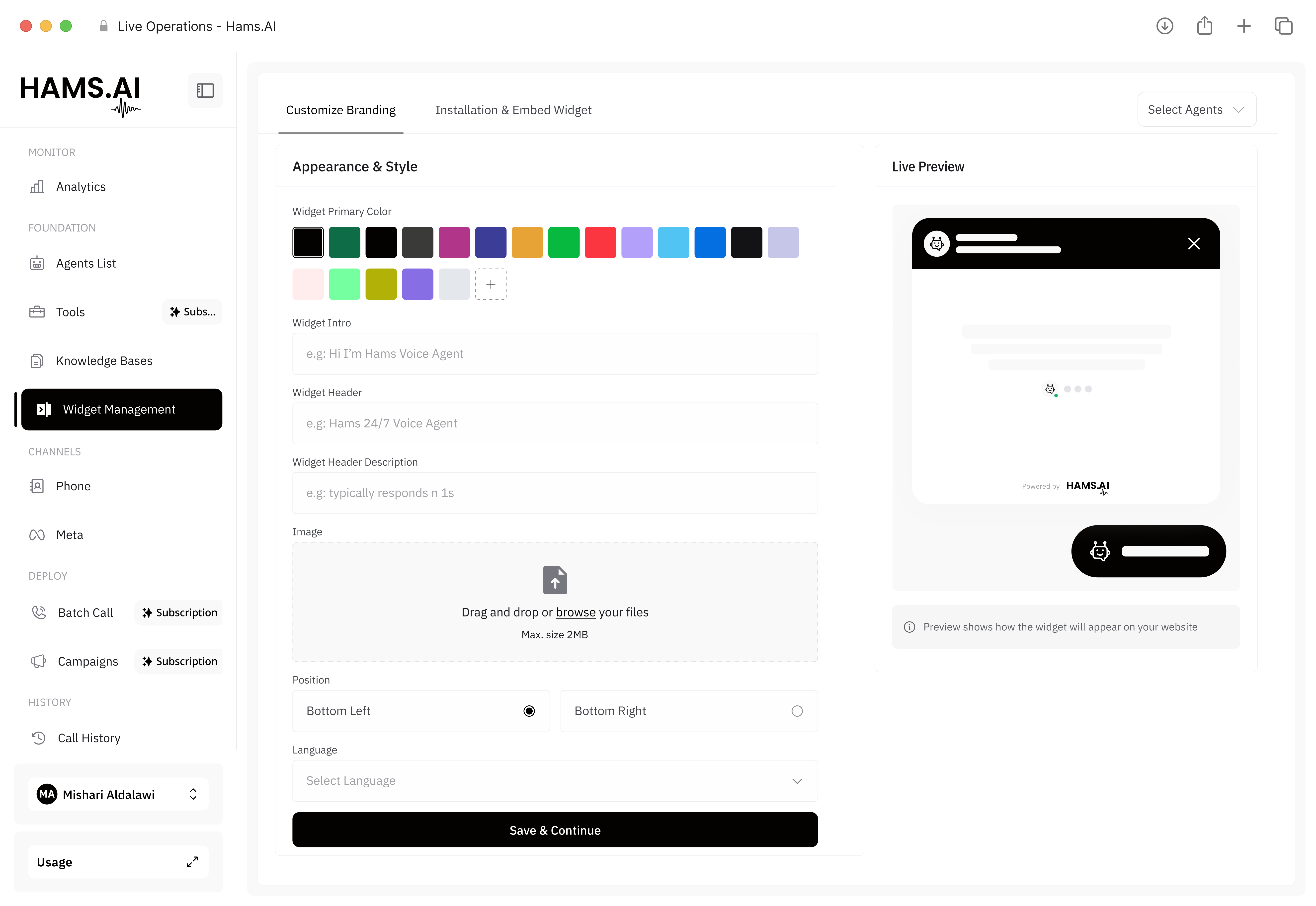 Agent builder preview