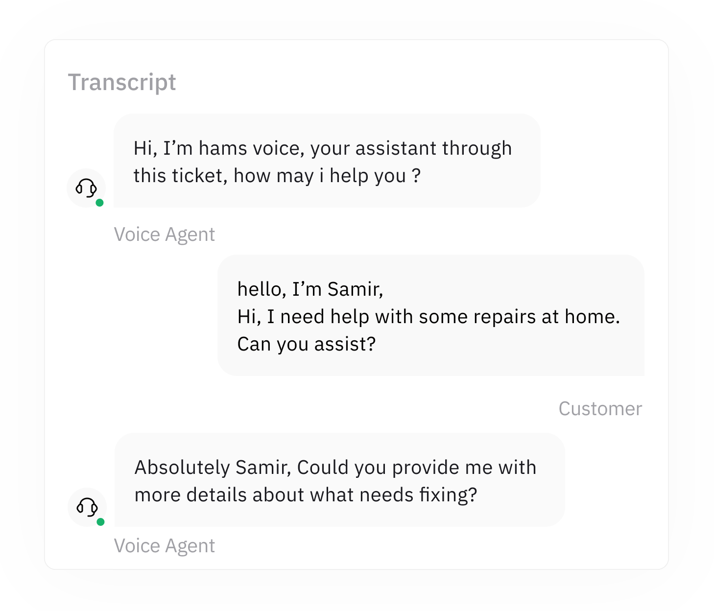 Natural Voice & Chat