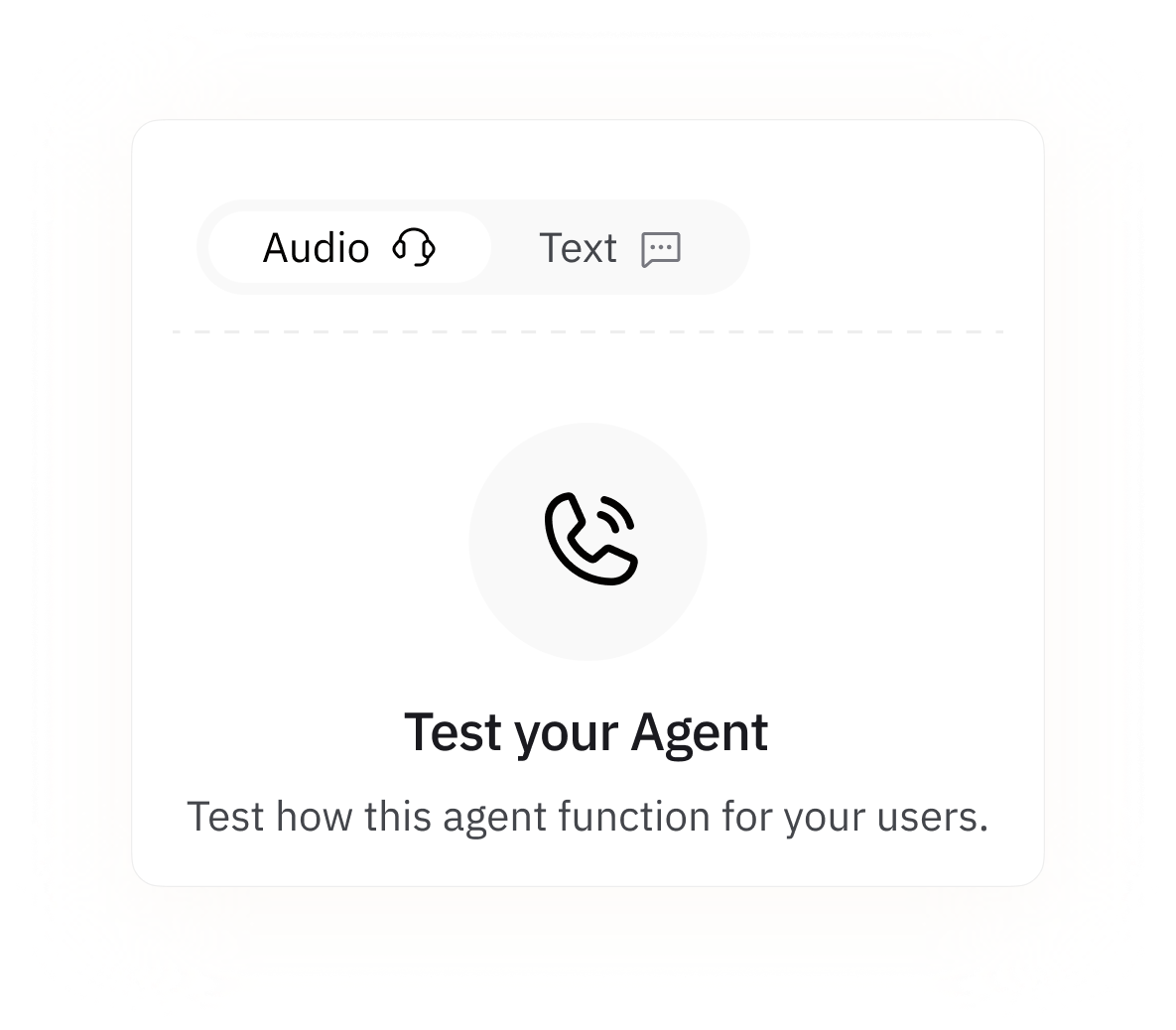 Build, test, and train agents