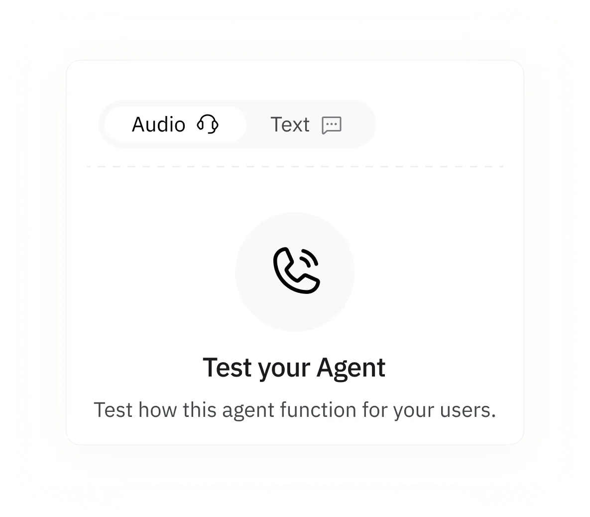 Build, test, and train agents